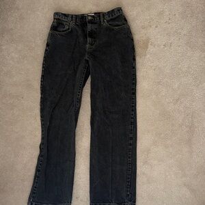 Cotton On Women’s Loose Straight Leg Black Jeans